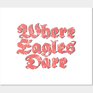 Where Eagles Dare Title Posters and Art